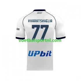 SSC Napoli Khvicha Kvaratskhelia 77 Uit Shirt 2023-24